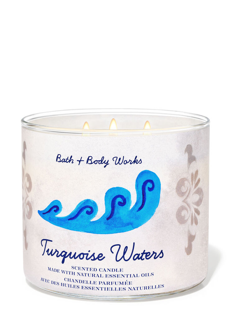 Turquoise Waters 3-Wick Candle