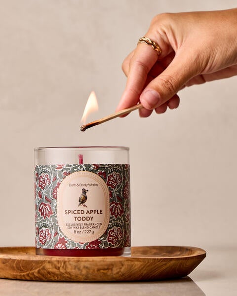 Chandelle à une mèche Spiced Apple Toddy