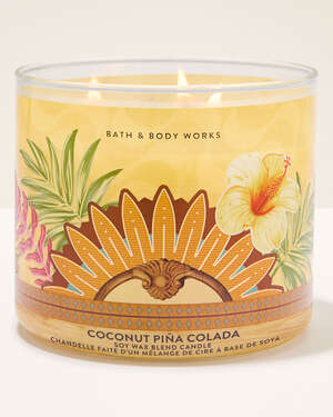 Coconut Piña Colada 3-Wick Candle