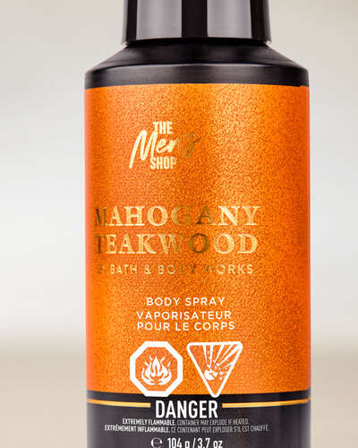 Mahogany Teakwood Body Spray
