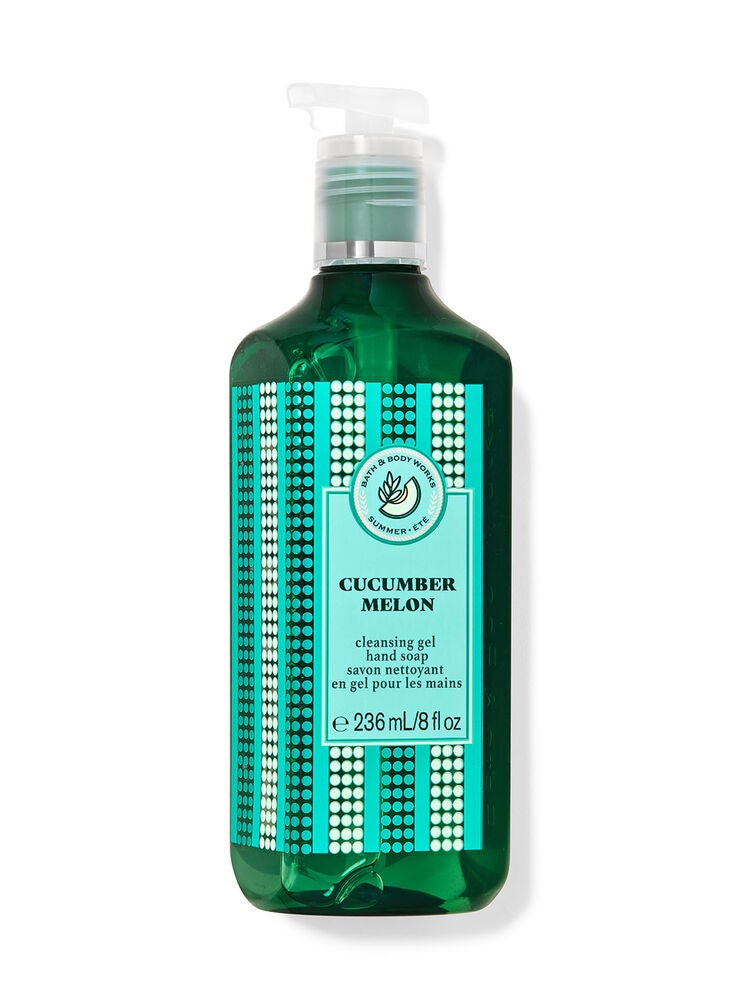 Cucumber Melon Cleansing Gel Hand Soap Bath and Body Works