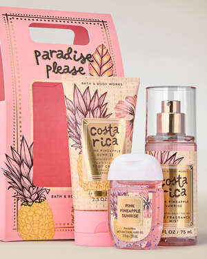 Pink Pineapple Sunrise Gift Set