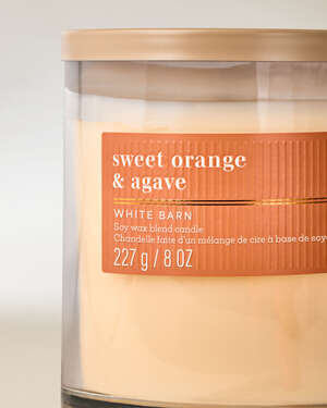 Sweet Orange & Agave Single Wick Candle