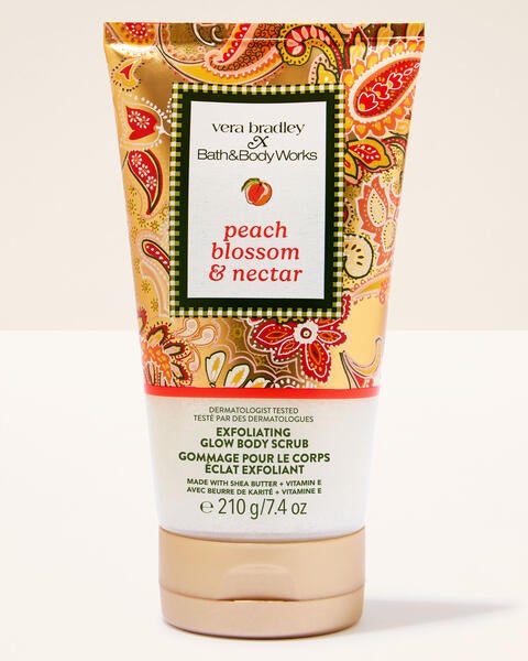 Peach Blossom & Nectar Exfoliating Glow Body Scrub