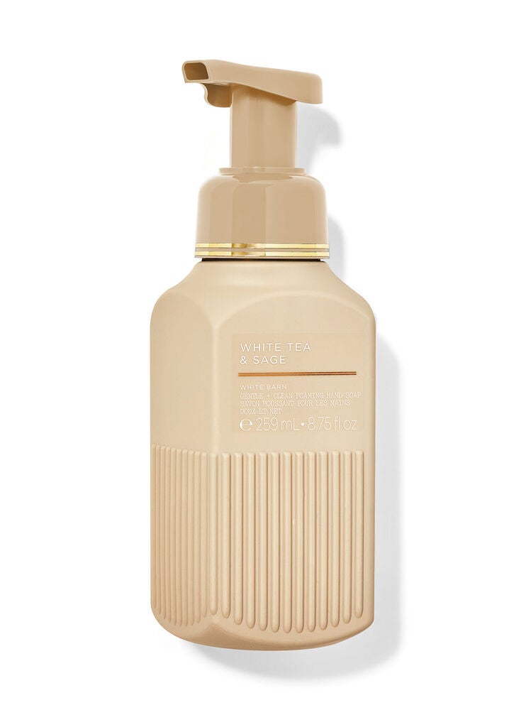 White Tea & Sage Gentle & Clean Foaming Hand Soap Bath and Body Works