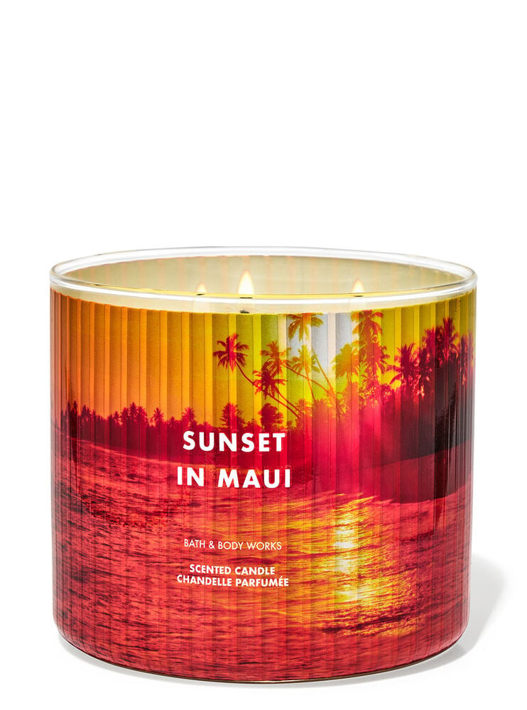 Chandelle à 3 mèches Sunset In Maui