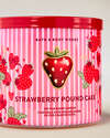 Strawberry Pound Cake 3-Wick Candle