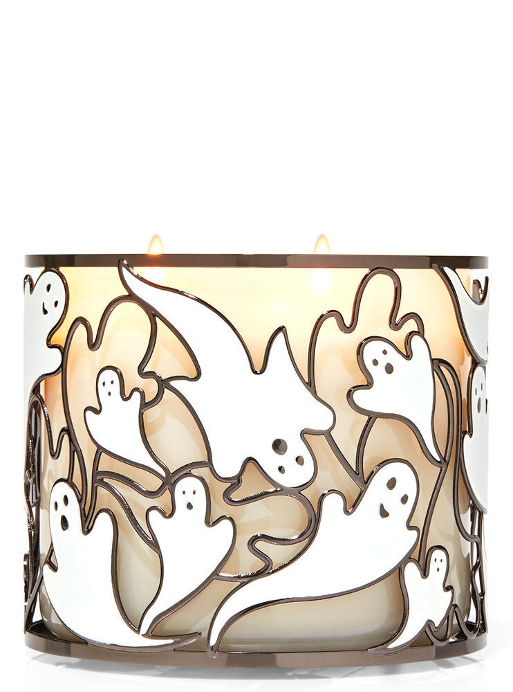 Dancing Ghosts 3Wick Candle Holder Bath and Body Works