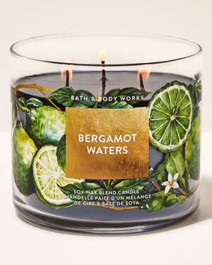 Bergamot Waters 3-Wick Candle
