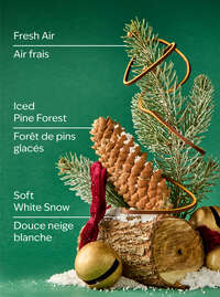 Frosted Sleigh Ride Wallflowers Fragrance Refill