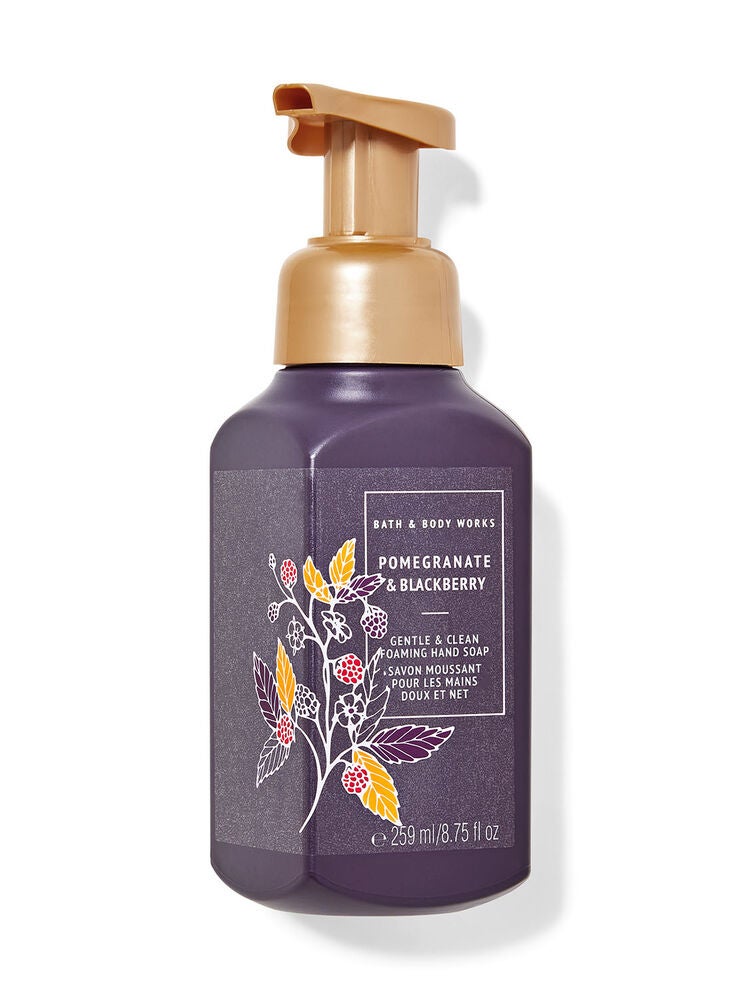 Pomegranate & Blackberry Gentle & Clean Foaming Hand Soap Bath and