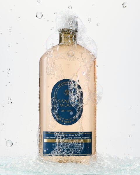 Nettoyant pour le corps et bain moussant Sandalwood