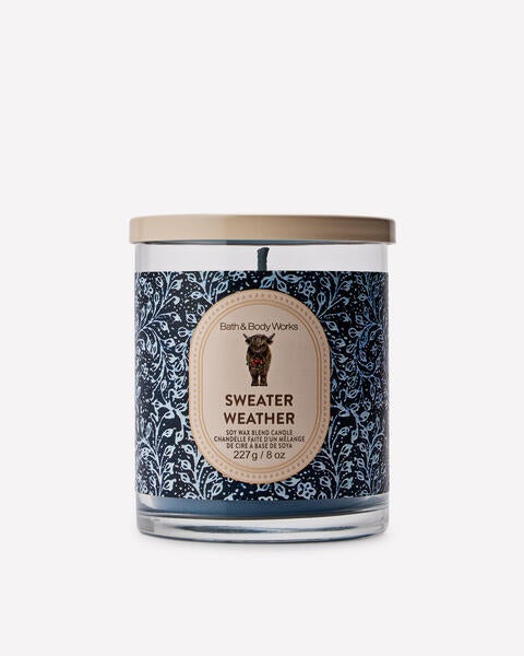 Sweater Weather Single Wick Candle