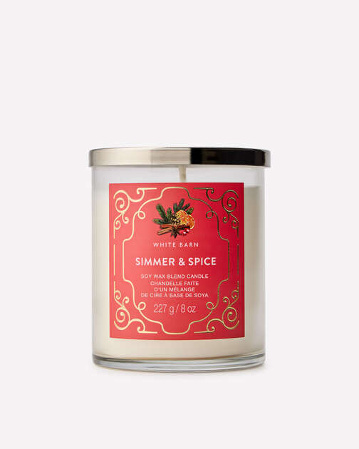 Simmer & Spice Single Wick Candle