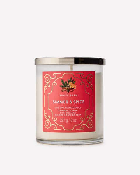 Chandelle à une mèche Simmer & Spice