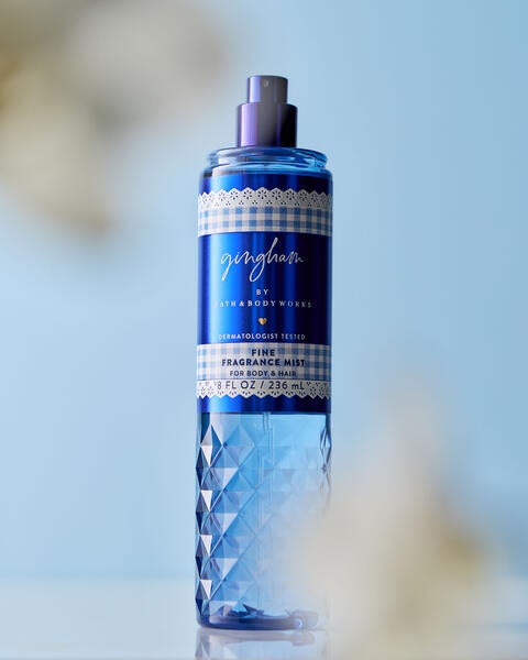 Fine bruine parfumée Gingham