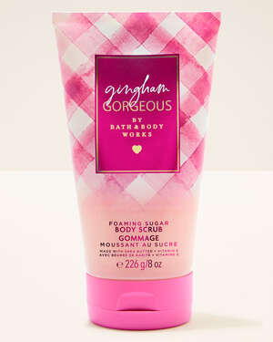 Gingham Gorgeous Foaming Sugar Scrub