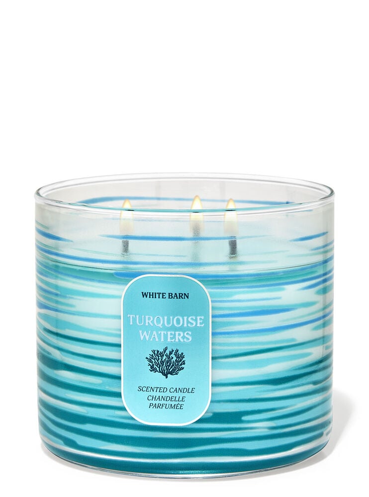 Turquoise Waters 3-Wick Candle