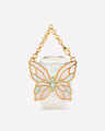 Porte-flacon PocketBac Papillon en verre teinté