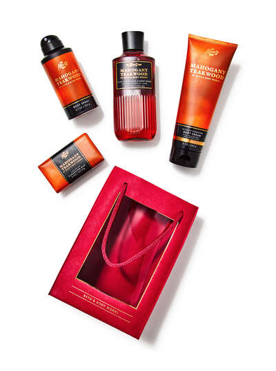 Mahogany Teakwood Gift Set