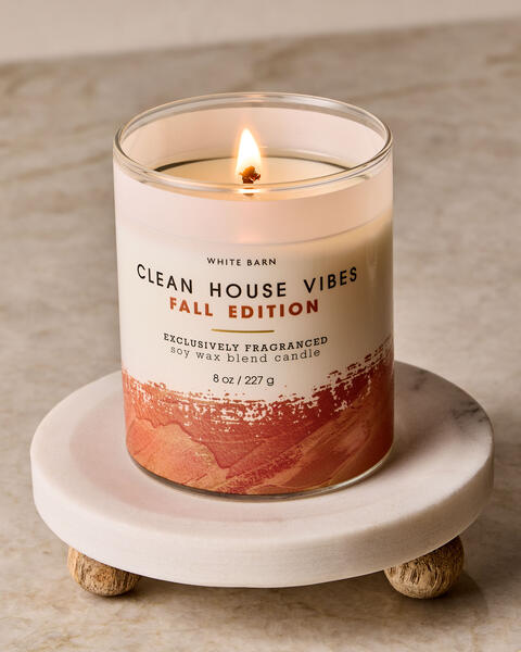 Clean House Vibes Fall Edition Single Wick Candle