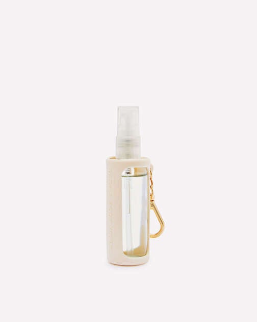 Light Cream Hand Sanitizer Spray Holder