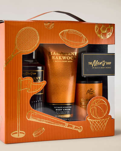 Mahogany Teakwood Gift Set