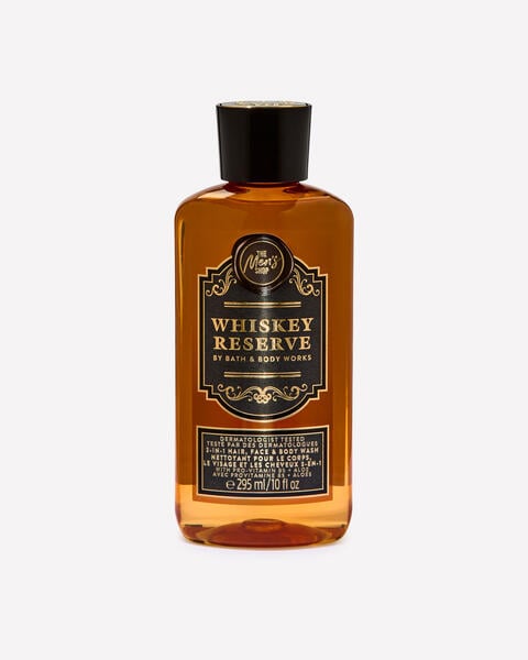 Nettoyant corps, visage et cheveux Whiskey Reserve