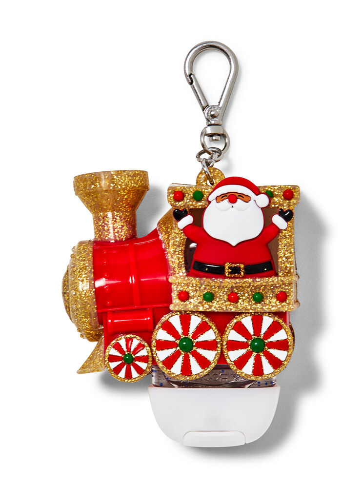 Light-Up Sound Holiday Santa Train PocketBac Holder Image 1