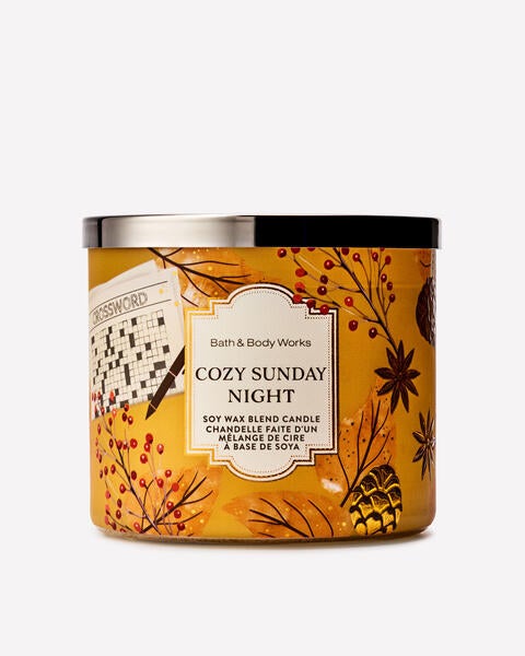 Cozy Sunday Night 3-Wick Candle