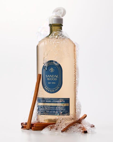 Nettoyant pour le corps et bain moussant Sandalwood