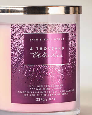 A Thousand Wishes Single Wick Candle
