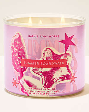 Summer Boardwalk 3-Wick Candle