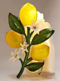 Lemons On Branch Scent Control&trade; Nightlight  Wallflowers Fragrance Plug