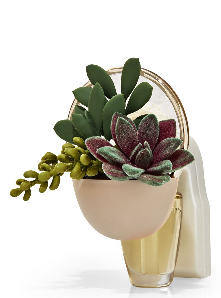 Succulent Planter Wallflowers Scent Control™ Fragrance Plug Bath and