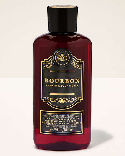 Bourbon 3-in-1 Hair, Face & Body Wash
