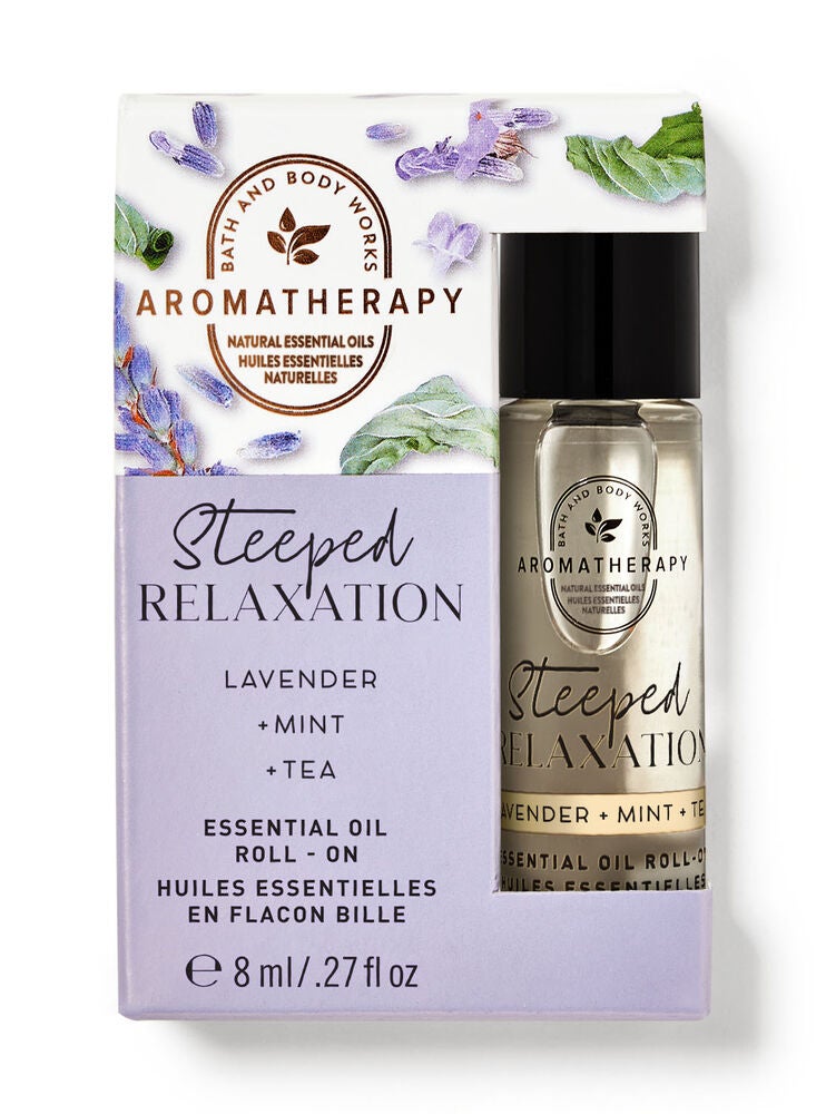 Lavender Mint Tea Essential Oil RollOn Bath and Body Works