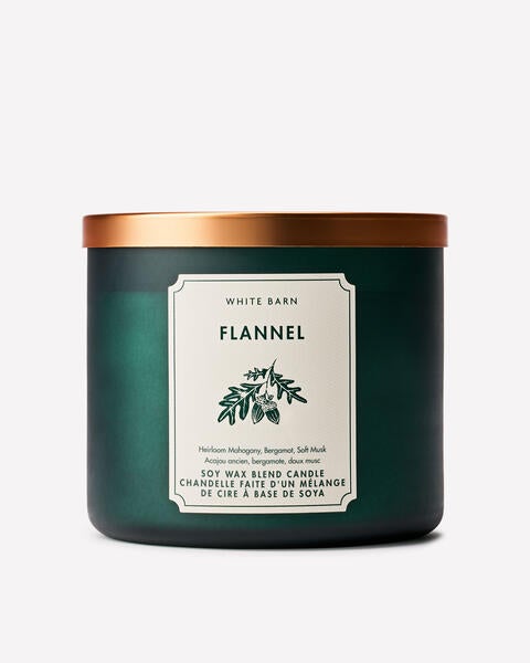 Chandelle à 3 mèches Flannel