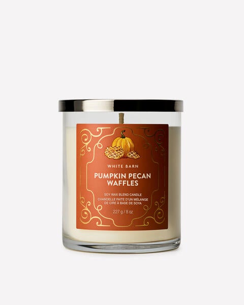 Chandelle à une mèche Pumpkin Pecan Waffles