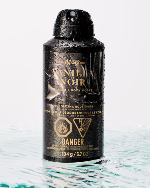 Vanilla Noir Deodorizing Body Spray