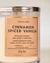 Cinnamon Spiced Vanilla Single Wick Candle