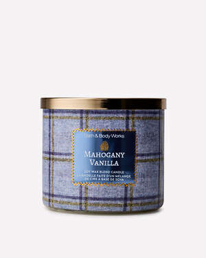 Mahogany Vanilla 3-Wick Candle