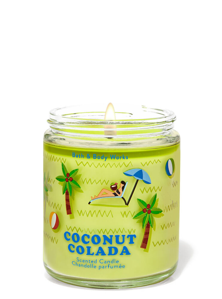 Coconut Colada Single Wick Candle
