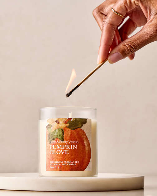 Pumpkin Clove Single Wick Candle
