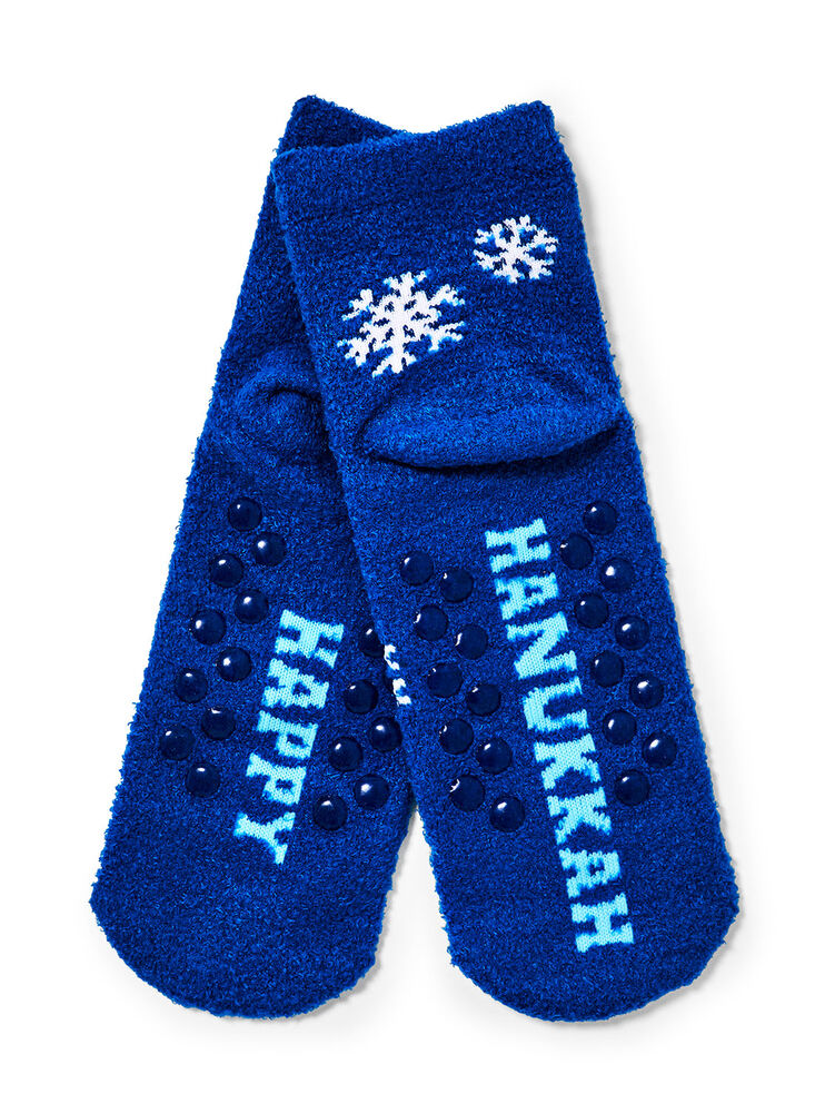 Chaussettes imprégnées de karité Happy Hanukkah Image 2