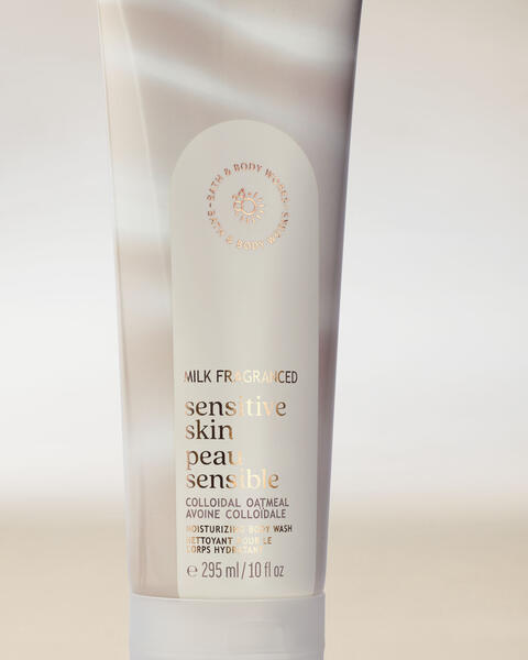 Nettoyant pour le corps hydratant Sensitive Skin Milk
