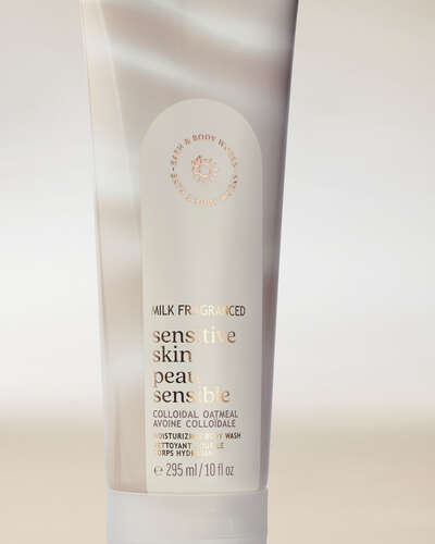 Sensitive Skin Milk Fragranced Moisturizing Body Wash