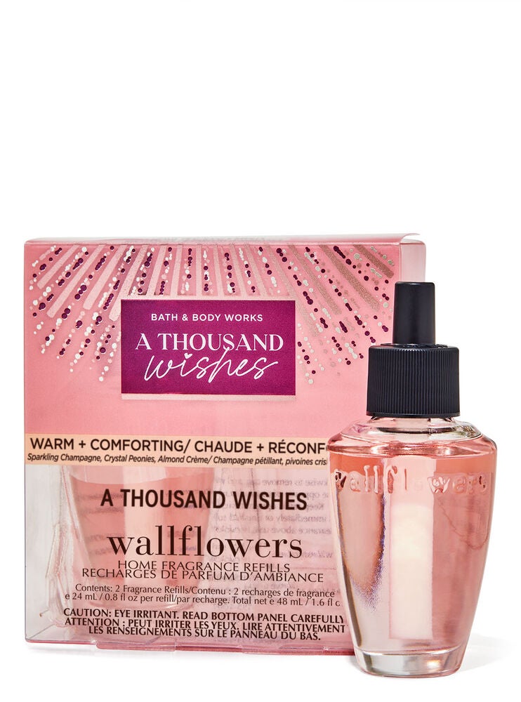 A Thousand Wishes Wallflowers Fragrance Refills, 2Pack Bath and Body