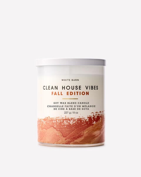 Clean House Vibes Fall Edition Single Wick Candle