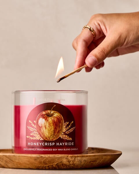 Honeycrisp Hayride 3-Wick Candle